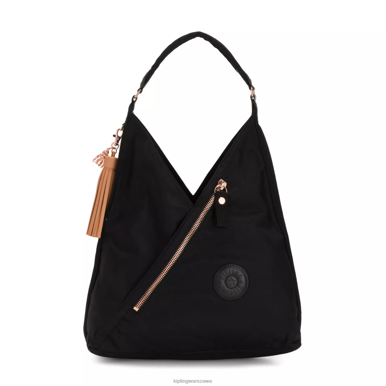 Kipling czarna róża dla obu płci olina torba na ramię PXR6L254