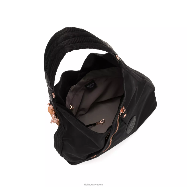 Kipling czarna róża dla obu płci olina torba na ramię PXR6L254