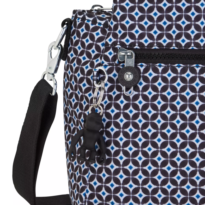 Kipling czarniawa dachówka dla obu płci Torba na ramię z nadrukiem elysia PXR6L239