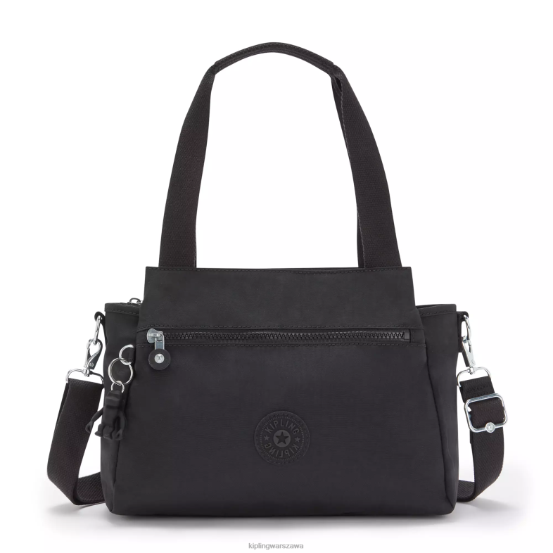 Kipling czarny noir dla obu płci Elysia torba na ramię PXR6L154