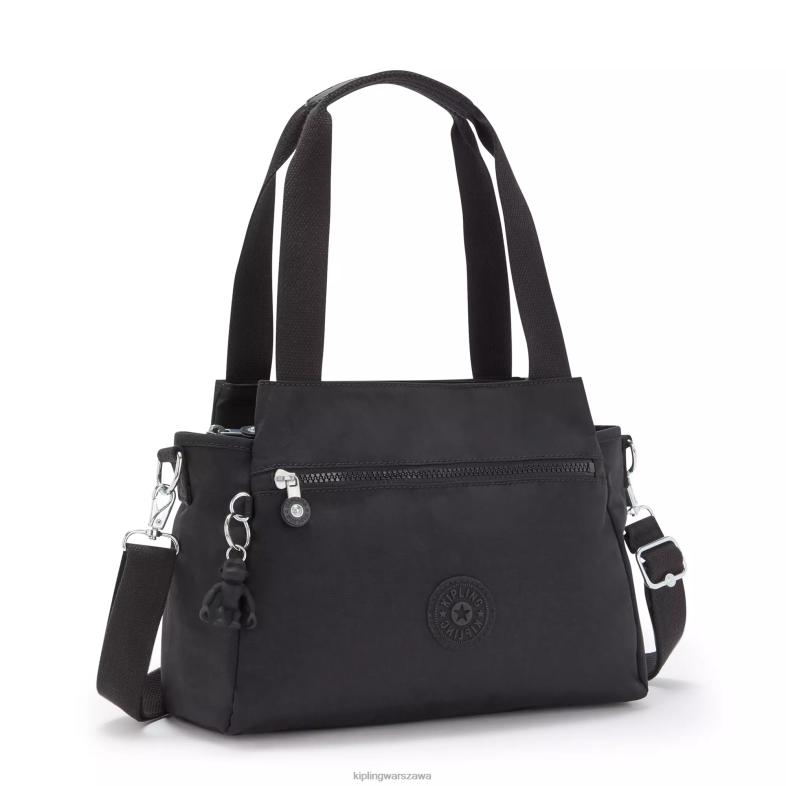 Kipling czarny noir dla obu płci Elysia torba na ramię PXR6L154