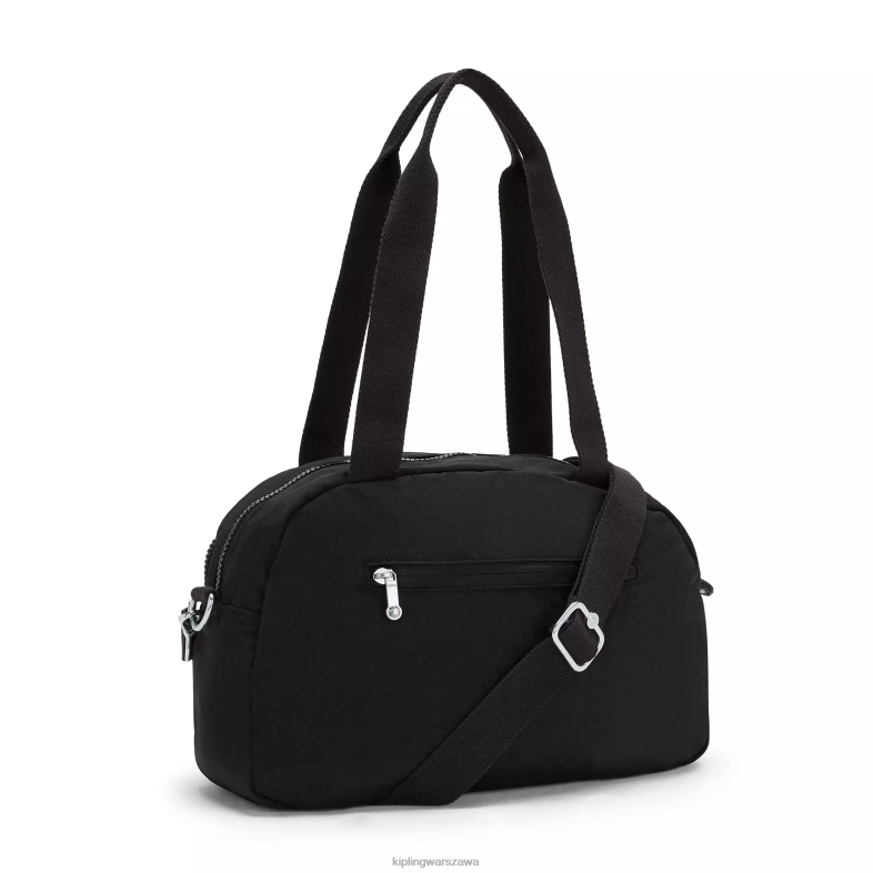 Kipling czarny noir dla obu płci fajna torba na ramię PXR6L224