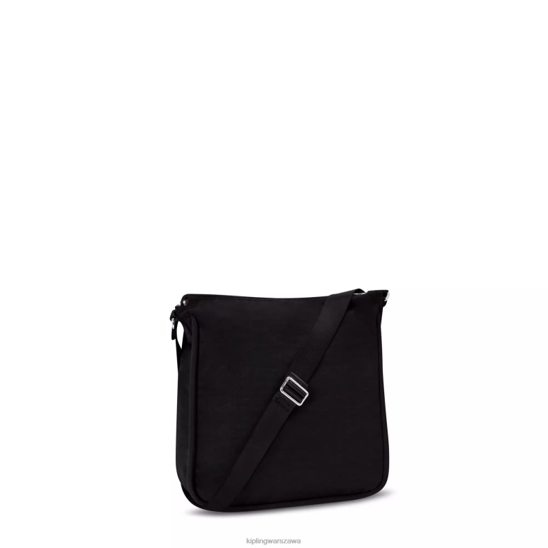 Kipling czarny noir dla obu płci oswin torba na ramię PXR6L247