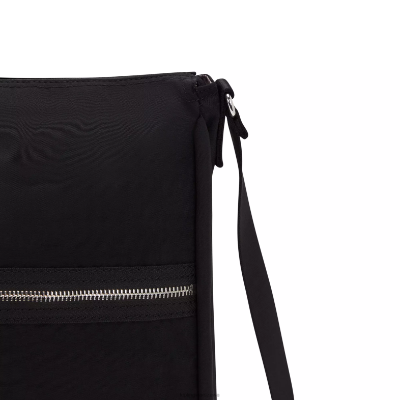Kipling czarny noir dla obu płci oswin torba na ramię PXR6L247