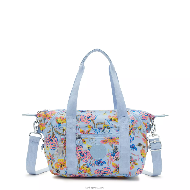Kipling dzikie kwiaty dla obu płci artystyczna torba na ramię z minidrukiem PXR6L4