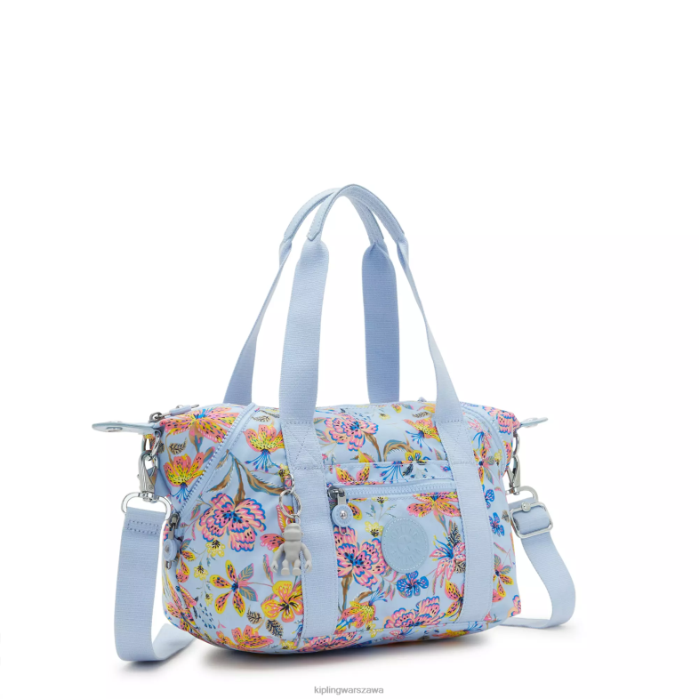 Kipling dzikie kwiaty dla obu płci artystyczna torba na ramię z minidrukiem PXR6L4