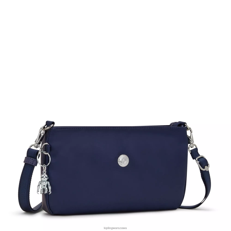 Kipling kosmiczny błękit dla obu płci torba na ramię masha PXR6L251
