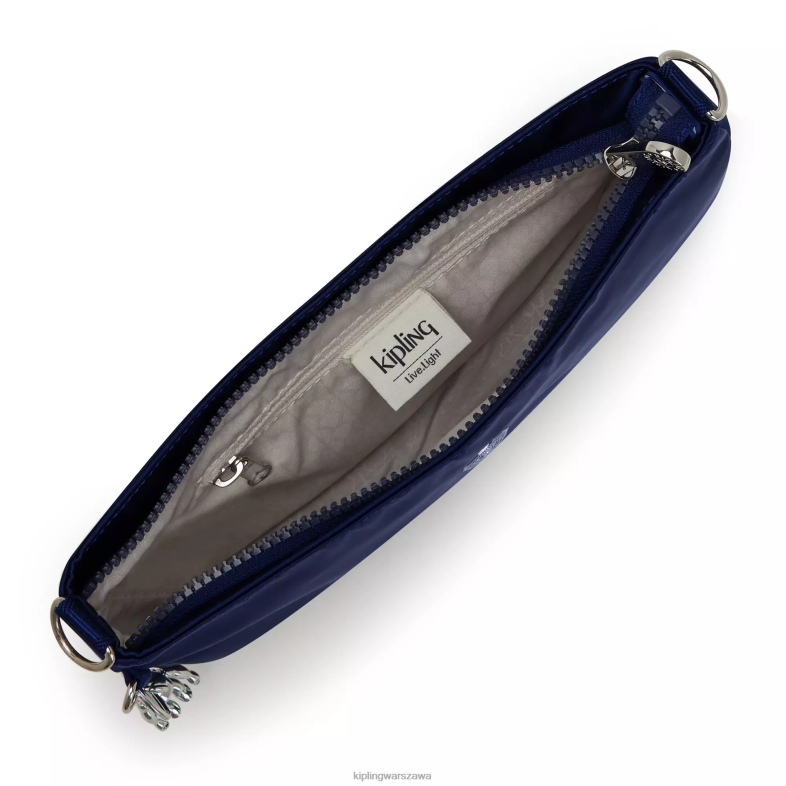 Kipling kosmiczny błękit dla obu płci torba na ramię masha PXR6L251