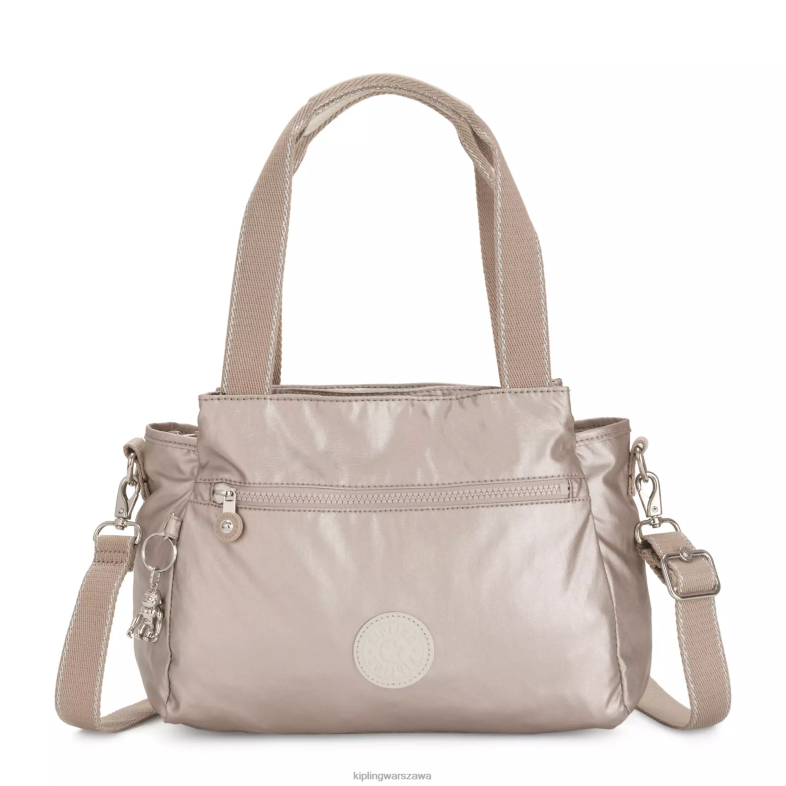 Kipling metaliczny blask dla obu płci elysiametalowa torba na ramię PXR6L204