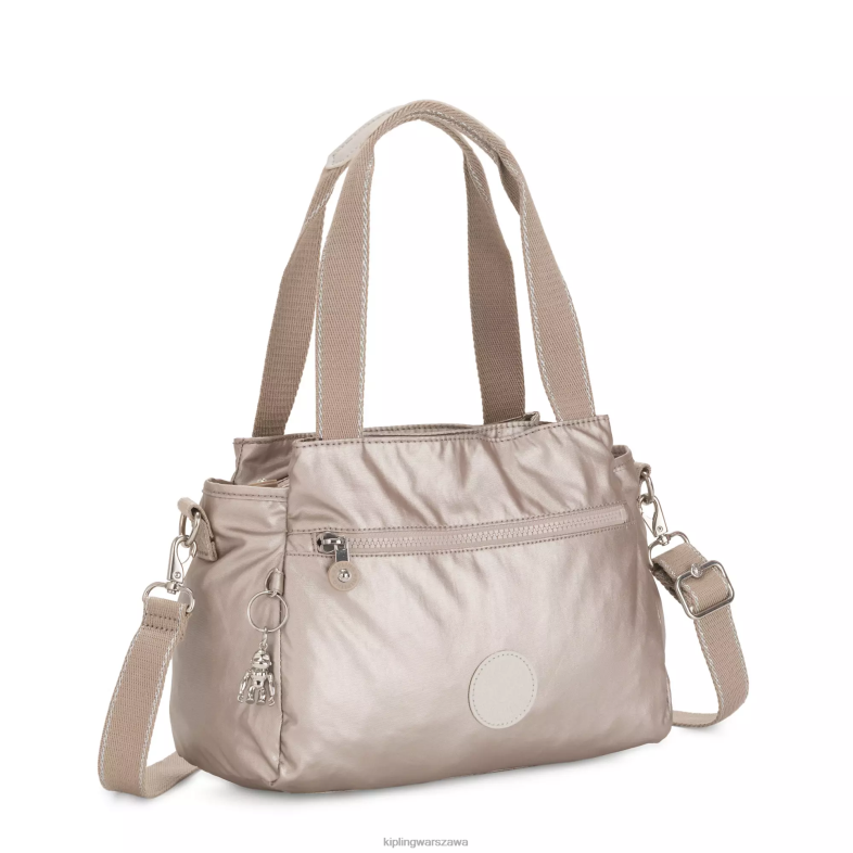 Kipling metaliczny blask dla obu płci elysiametalowa torba na ramię PXR6L204