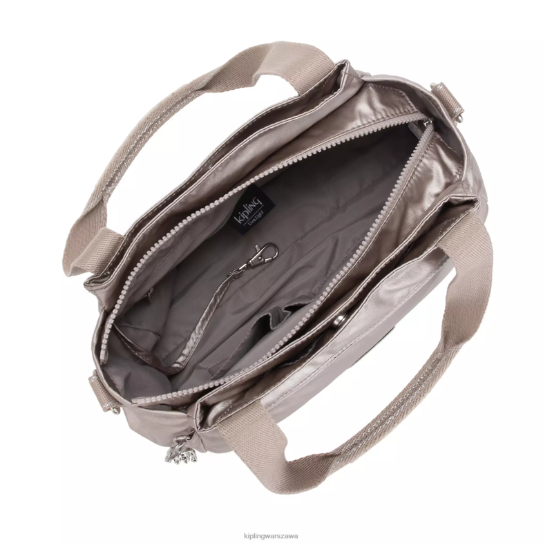 Kipling metaliczny blask dla obu płci elysiametalowa torba na ramię PXR6L204