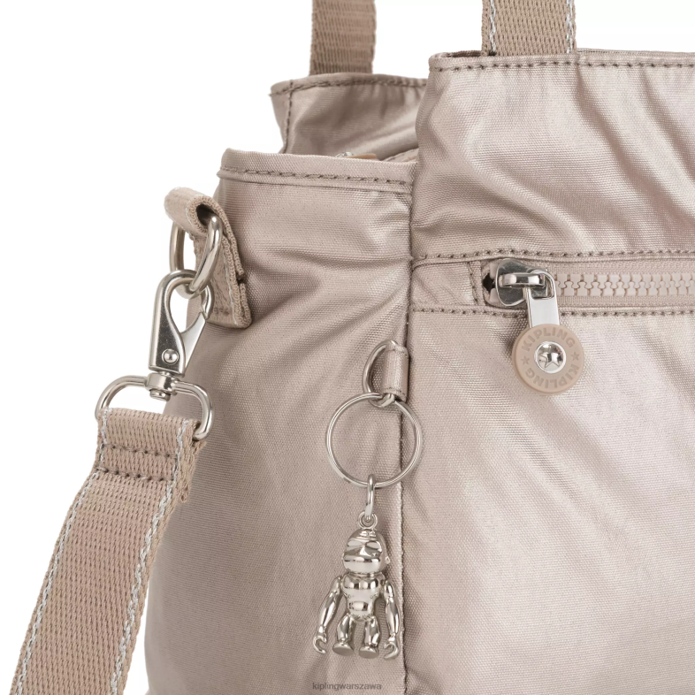 Kipling metaliczny blask dla obu płci elysiametalowa torba na ramię PXR6L204
