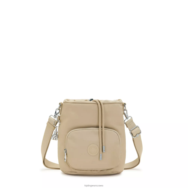Kipling naturalny beżowy dla obu płci Kyla torba na ramię PXR6L178