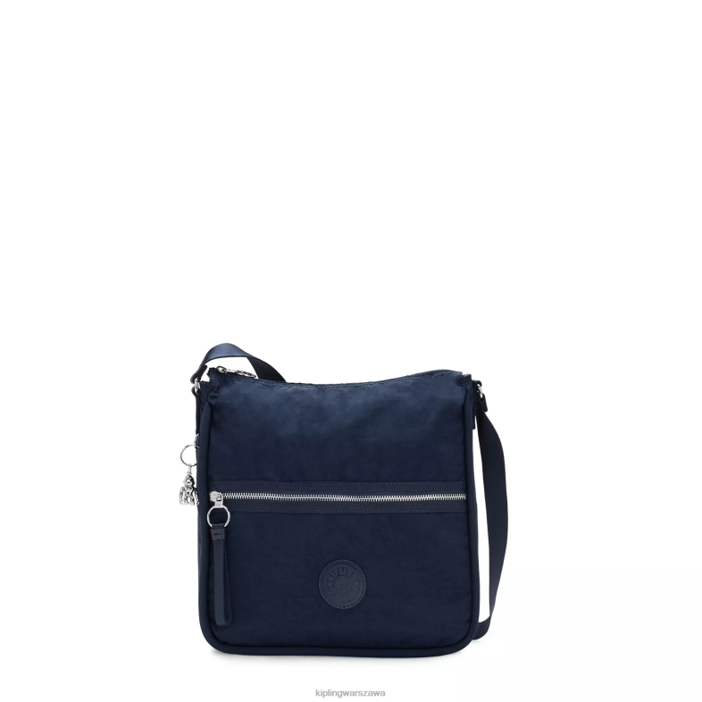 Kipling niebieski niebieski 2 dla obu płci oswin torba na ramię PXR6L246