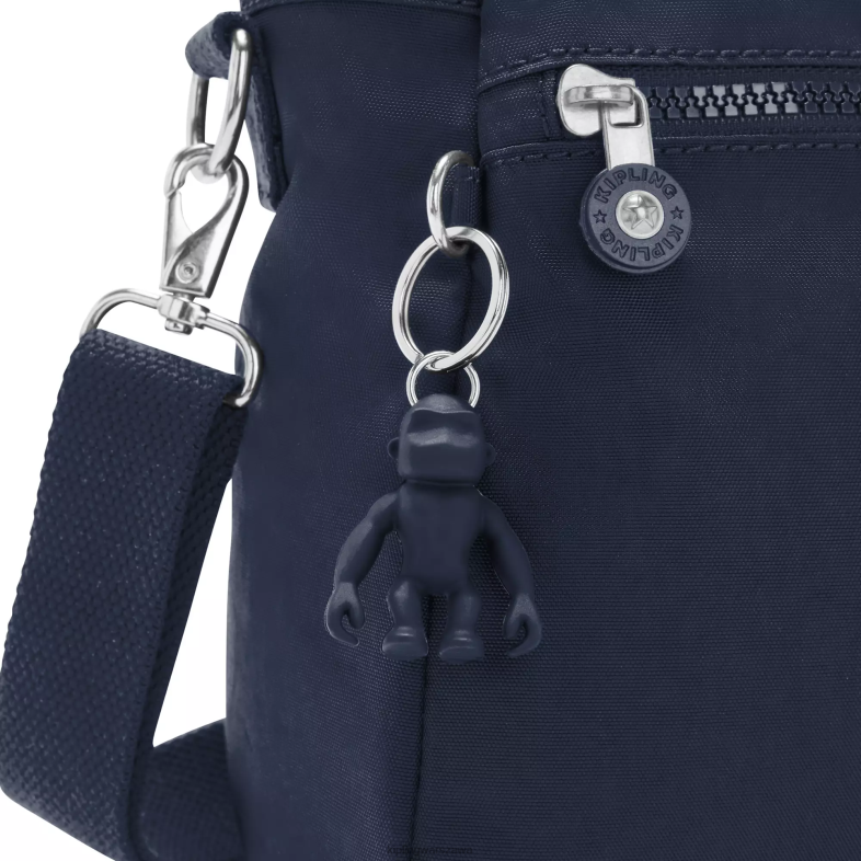 Kipling niebieski niebieski dla obu płci Elysia torba na ramię PXR6L155