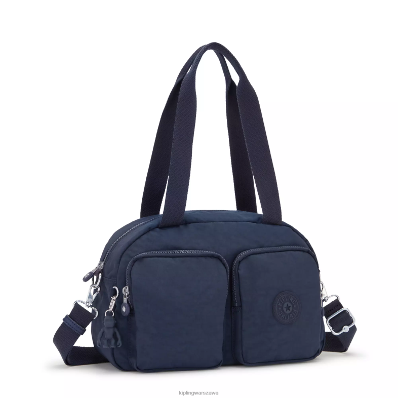 Kipling niebieski niebieski dla obu płci fajna torba na ramię PXR6L225