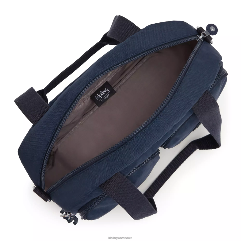 Kipling niebieski niebieski dla obu płci fajna torba na ramię PXR6L225