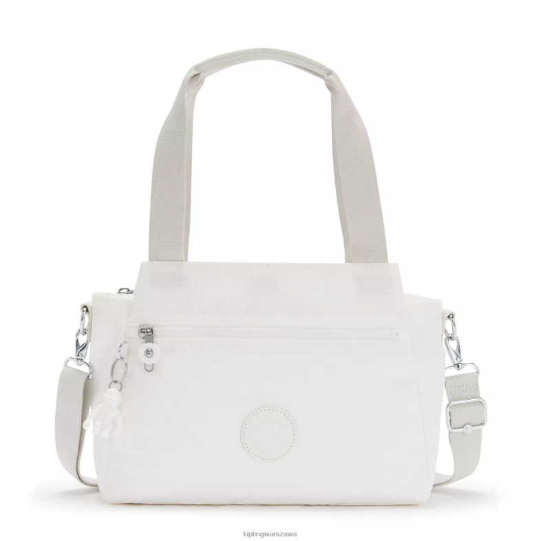Kipling nowy alabaster dla obu płci Elysia torba na ramię PXR6L152