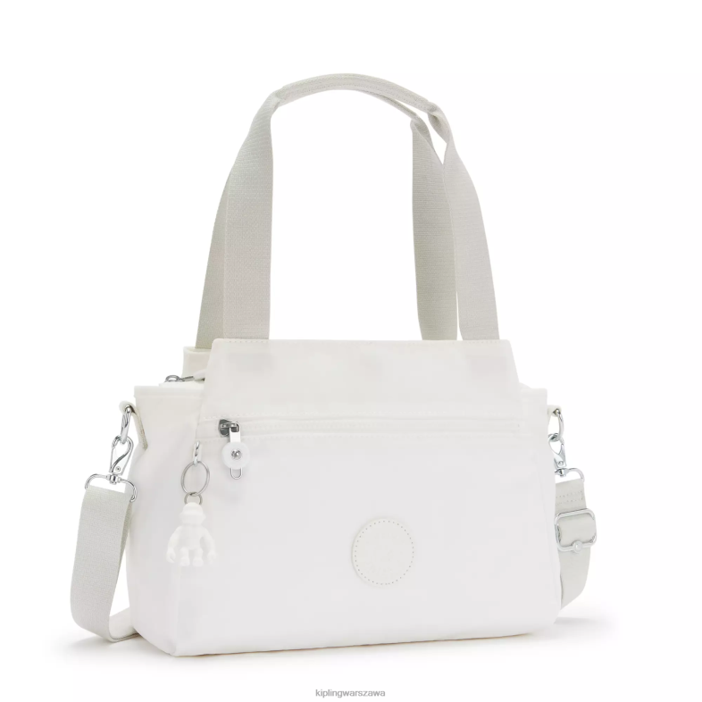 Kipling nowy alabaster dla obu płci Elysia torba na ramię PXR6L152