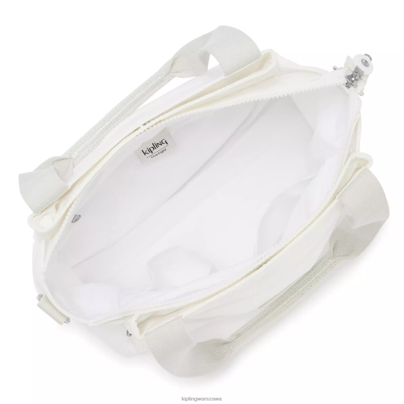 Kipling nowy alabaster dla obu płci Elysia torba na ramię PXR6L152
