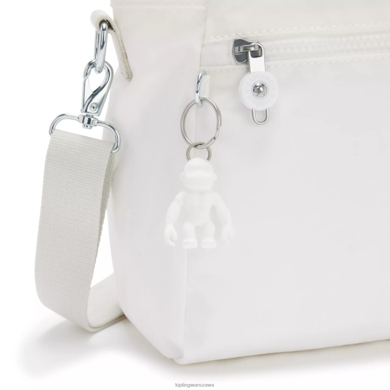 Kipling nowy alabaster dla obu płci Elysia torba na ramię PXR6L152