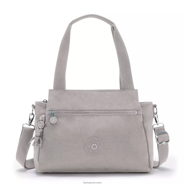 Kipling szary gris dla obu płci Elysia torba na ramię PXR6L153