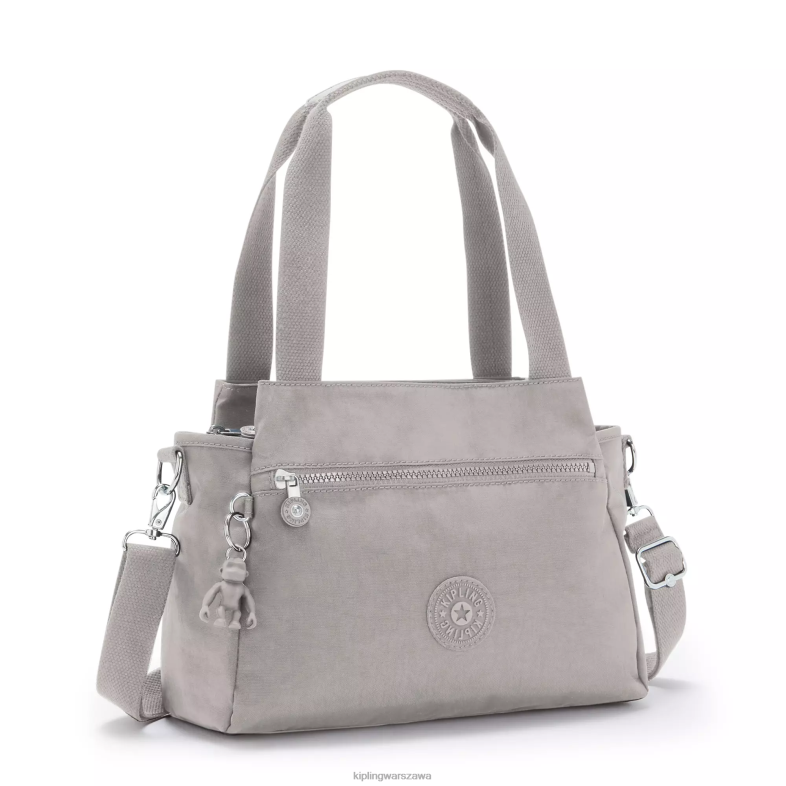 Kipling szary gris dla obu płci Elysia torba na ramię PXR6L153