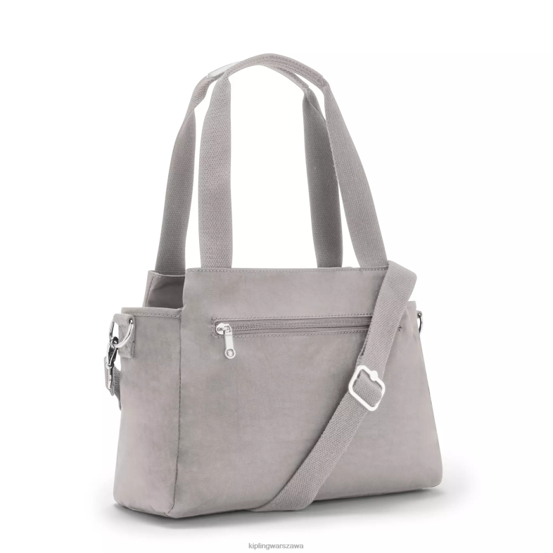 Kipling szary gris dla obu płci Elysia torba na ramię PXR6L153