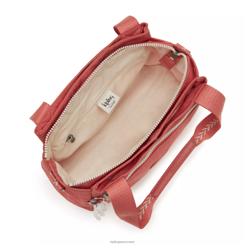 Kipling vintage różowy dla obu płci Elysia torba na ramię PXR6L157
