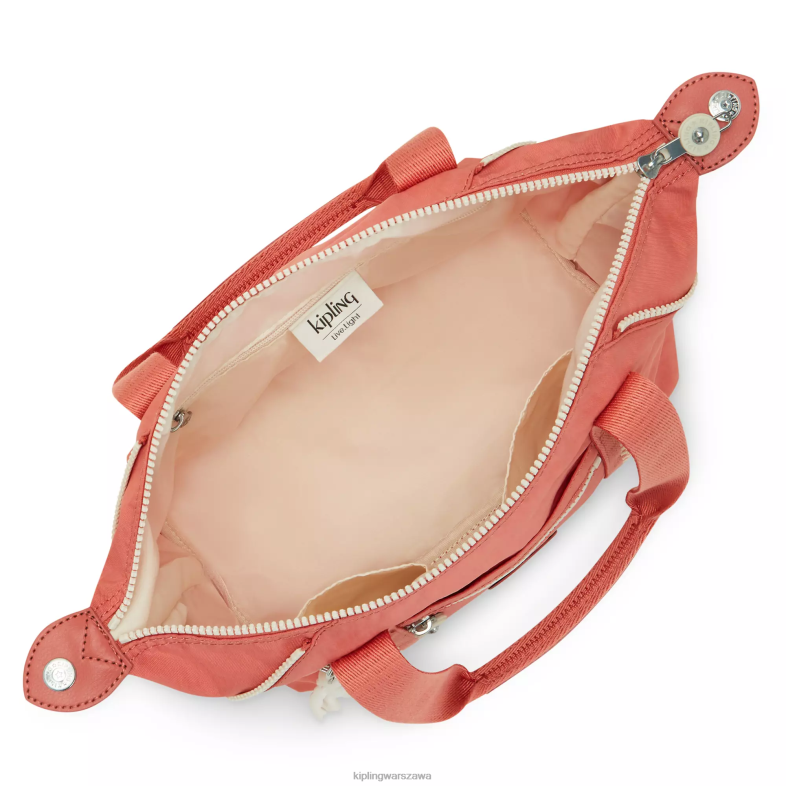Kipling vintage różowy dla obu płci artystyczna mini torba na ramię PXR6L41