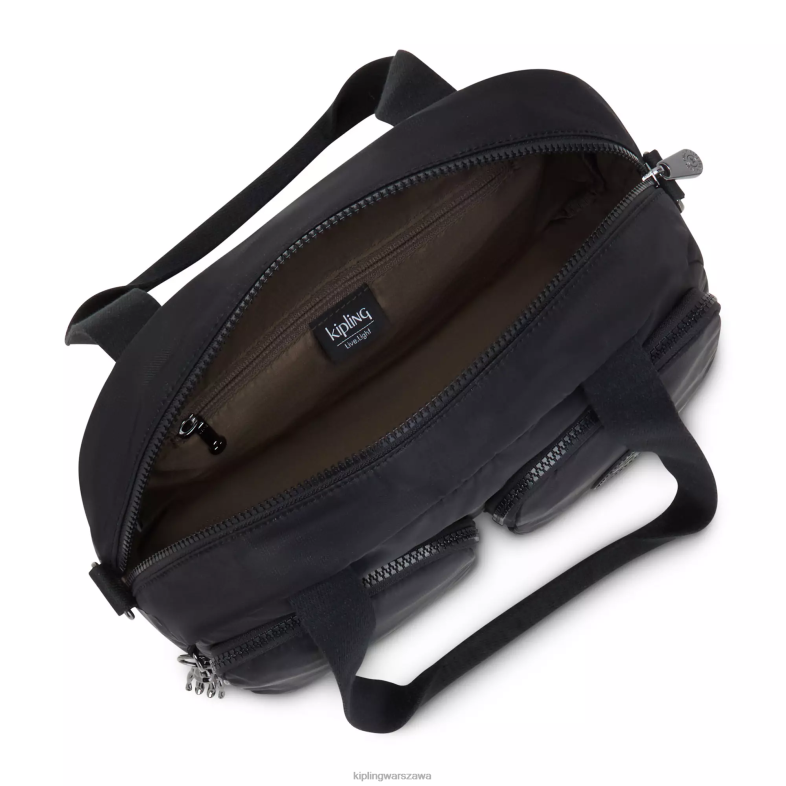 Kipling wytłoczony czarny kamuflaż dla obu płci fajna torba na ramię PXR6L200