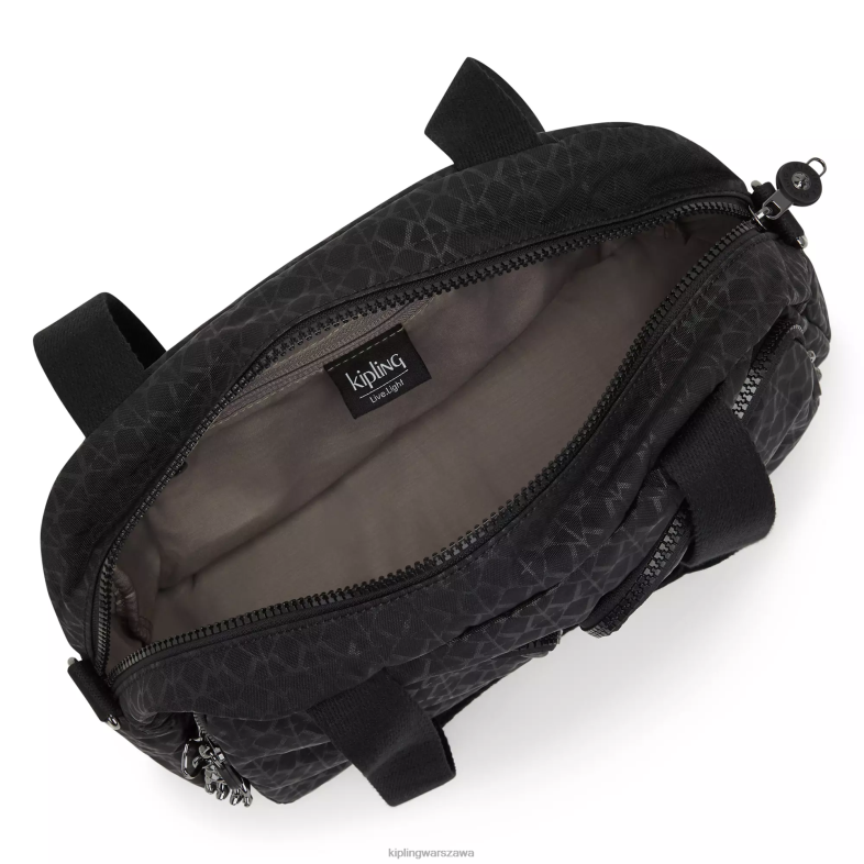 Kipling wytłoczony podpis dla obu płci fajna torba na ramię z nadrukiem PXR6L234