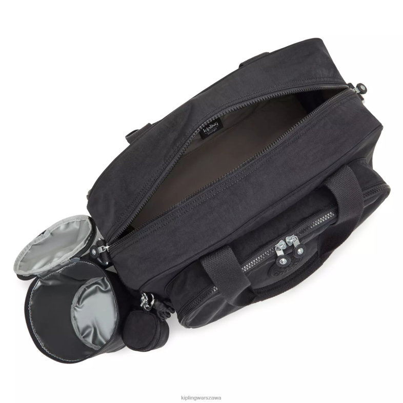 Kipling czarny noir dla obu płci torba na pieluchy Camama PXR6L241