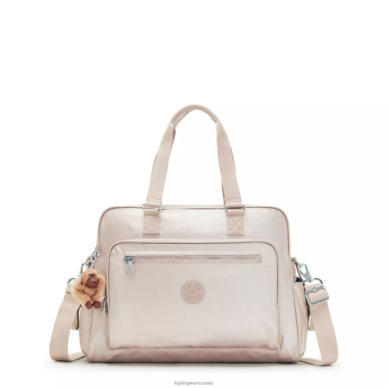 Kipling kwarc metaliczny dla obu płci Torba na pieluchy Alannametallic PXR6L252