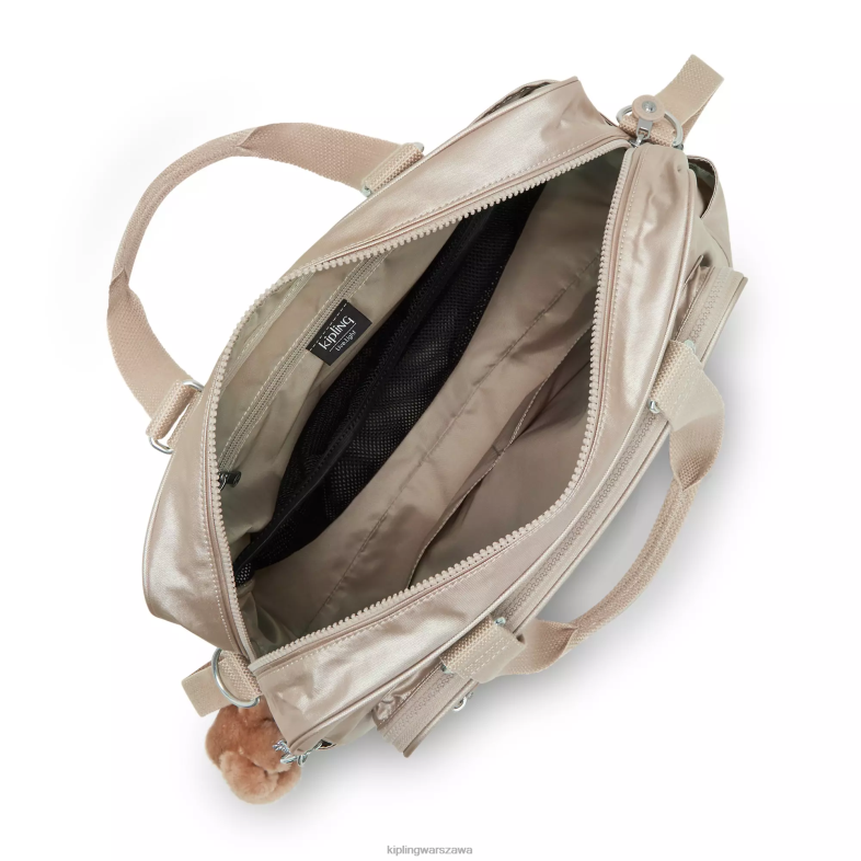 Kipling kwarc metaliczny dla obu płci Torba na pieluchy Alannametallic PXR6L252